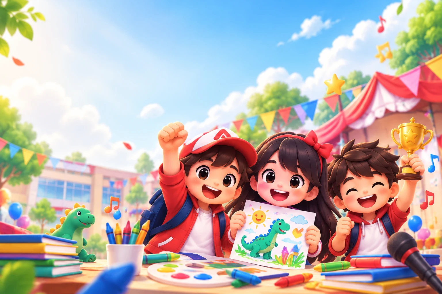 Anak-anak mengikuti kegiatan kreatif bersama AFTER Event Organizer